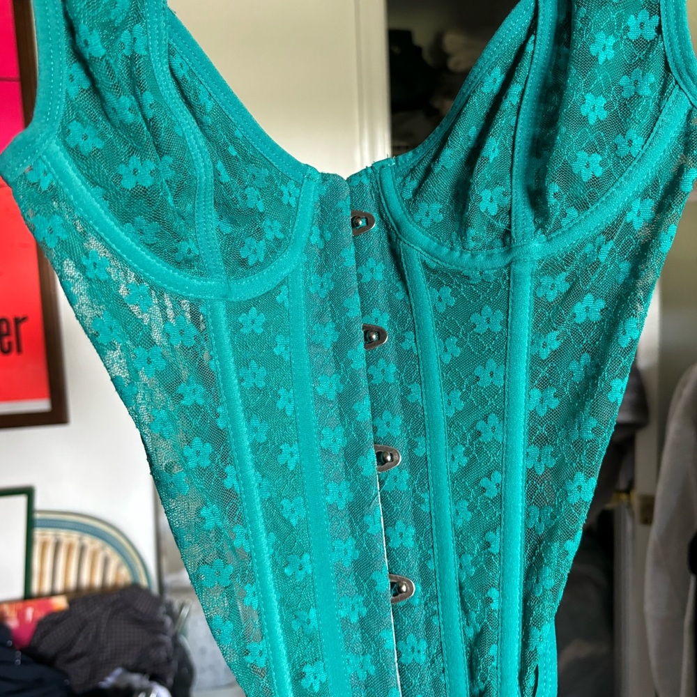 Out From Under floral corset